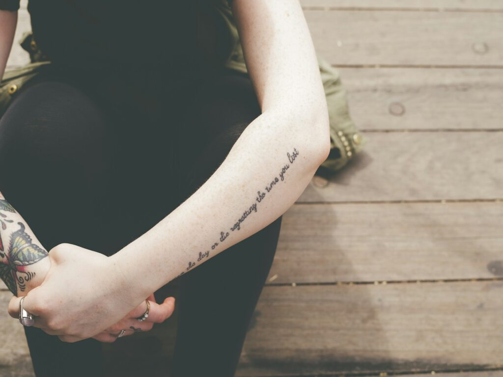 Fine line tattoo Nijmegen